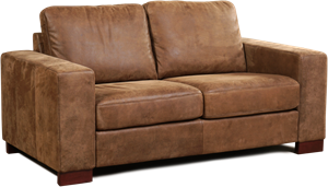 SHOPX HUISCOLLECTIE Leren bank Enjoy, 2-zitsbank - Echt leer, Modern, Comfortabel en kies uit meer dan 150+ kleuren - Ontdek de Vele Leersoorten en Kleuren bij ShopX