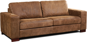 SHOPX HUISCOLLECTIE Leren bank Enjoy, 3-zitsbank - Echt leer, Modern, Comfortabel en kies uit meer dan 150+ kleuren - Ontdek de Vele Leersoorten en Kleuren bij ShopX