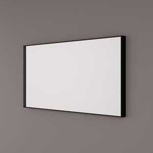 Hipp Design Spiegel  SPV 9100 BLI Rechthoek Met Frame Mat Zwart (Alle Maten)