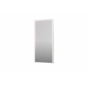 INK Spiegel  SP19 40x4x80 cm incl. direct LED-Verlichting Rondom en Spiegelverwarming Geborsteld Koper