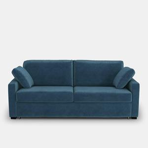 LA REDOUTE INTERIEURS Bank-bed fluweel, mousse, Timor
