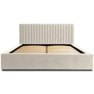 Trea Mobler Trae Mobler Vegas 140 x 200 cm Gestoffeerd Bed Creme