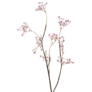 Merkloos Kunstbloemen Gipskruid/Gypsophila takken roze 66 cm -