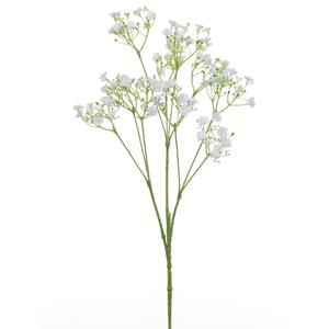 Merkloos Kunstbloemen Gipskruid/Gypsophila takken wit 70 cm -