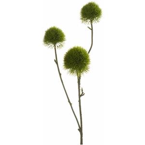 Merkloos Kunstbloemen - anjer - takken - cm - groen - kunsttakken/kunstplanten -