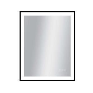 Praxis Spiegel Swann Met Led Verlichting Zwart 75x60cm