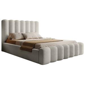 Trea Mobler Trae Mobler Amore 140 x 200 cm Gestoffeerd Bed Beige
