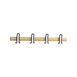 Wandkapstok BASIC, h x b x d = 160 x 996 x 68 mm, beukenhout