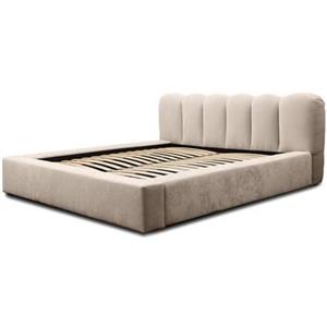 Trea Mobler Trae Mobler Dallas 140 x 200 cm Gestoffeerd Bed Beige