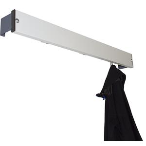Kapstoklijst, aluminium, lengte 1015 mm, afstandhouder antracietgrijs