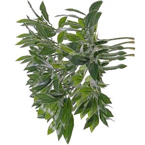 Bellatio flowers & plants 8x stuks kunstplant takken laurierblad tak van cm -
