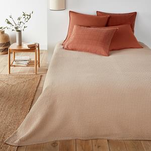 LA REDOUTE INTERIEURS Bedsprei in gewassen katoen, Waffle