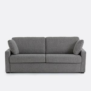LA REDOUTE INTERIEURS Bank-bed in getextureerde stof, mousse, Timor