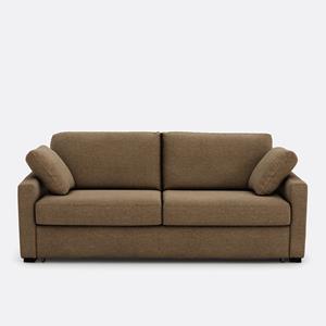 LA REDOUTE INTERIEURS Bank-bed in getextureerde stof, mousse, Timor