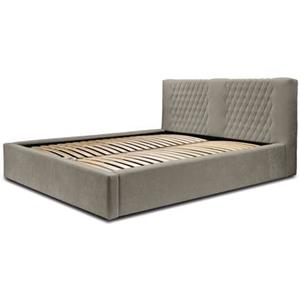 Trea Mobler Trae Mobler Montana 160 x 200 cm Gestoffeerd Bed Taupe