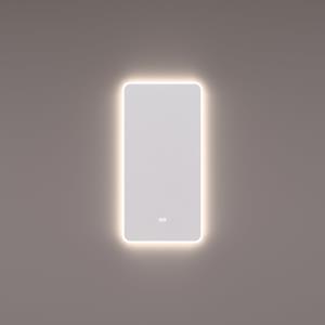 Hipp Design Spiegel  SPV 16001 Rechthoek 45x90 cm Met Verlichting Incl. Spiegelverwarming