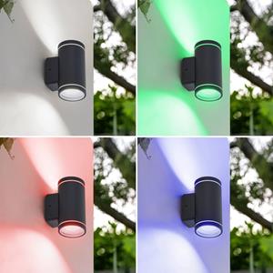 LINDBY Smart LED buitenwandlamp Valtin CCT RGB Tuya IP54