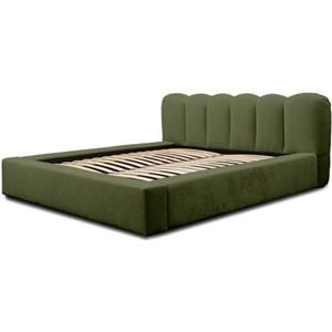 Trea Mobler Trae Mobler Dallas 180 x 200 cm Gestoffeerd Bed Bosgroen