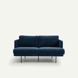 AM.PM Bank in fluweel, 2-zit, Antoine design E. Gallina