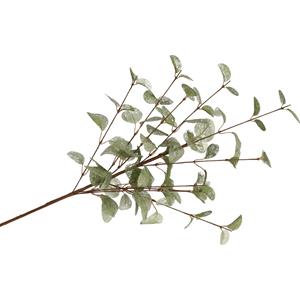 DK Design Kunstbloem Eucalyptus tak Silk - 72 cm - groen - losse steel - Kunst zijdebloemen -