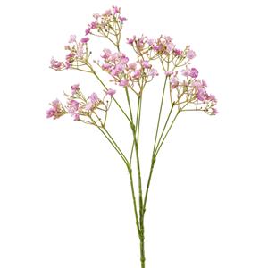 Emerald Kunstbloem Gipskruid - 68 cm - fuchsia roze - losse tak - kunst zijdebloem - Gypsophila -