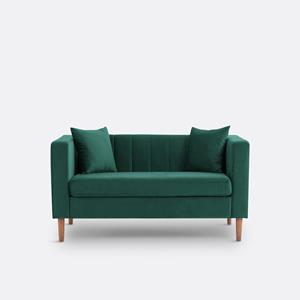 LA REDOUTE INTERIEURS 2-zitsbank van fluweel, Hadda