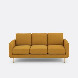 LA REDOUTE INTERIEURS 3-zit bank polyester/katoen, Jimi