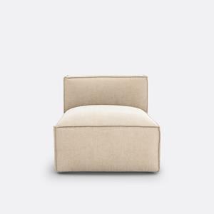 LA REDOUTE INTERIEURS Modulaire fauteuil van vintage ribfluweel, Seven