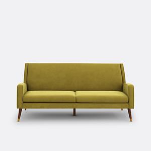 LA REDOUTE INTERIEURS 3-zitsbank van fluweel