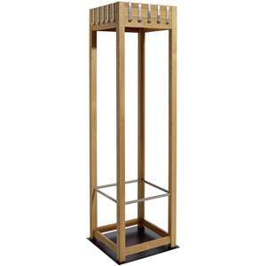 Vega Kapstok Apendio; 50x50x180 cm (BxDxH); eiken/naturel