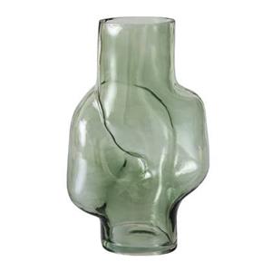 HKLIVING Gleam Glass Vaas High - Olive