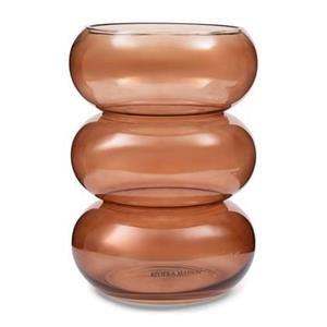 Rivièra Maison Riviera Maison Vaas Bruin - Fano - Glas (ØxH) 21x30
