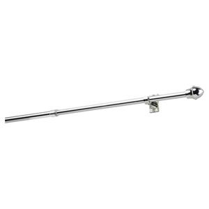 Sencys Uitschuifbare Gordijnroede Zilver 50-75 Cm