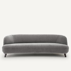 AM.PM Bank 5-zit stonewashed fluweel, Rosebury design E.