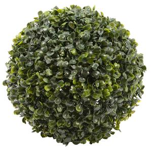 Everlands Buxus bol kunstplant - D49 cm - groen - kunststof -