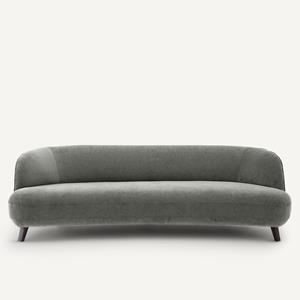 AM.PM Bank 5-zit stonewashed fluweel, Rosebury design E.