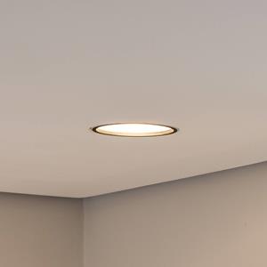 BEGA LED plafondinbouwspot Studio Line, aluminium gegoten, zwart