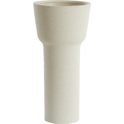Light & Living Light&living Vaas deco Ø22x46 cm ALSACIA keramiek mat crème
