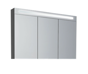 Sanexo Spiegelkast Specnero 120 Met Led Verlichting Mat Zwart