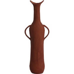 Light & Living Light&living Vaas deco 17x11x50,5 cm ANCONI steenrood