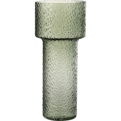 J-Line  Vaas Betty Glas Groen Large - 19x19x45cm