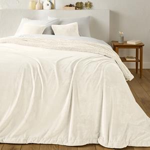 LA REDOUTE INTERIEURS Beddensprei in fleece en sherpa, Maxine