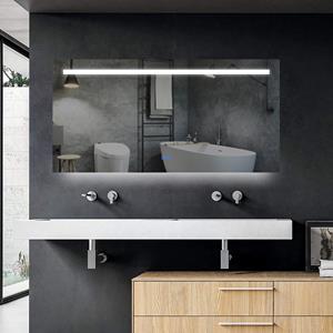 Sanexo Badkamerspiegel Moonlight Touch 120X60Cm Met Led Verlichting En Spiegelverwarming