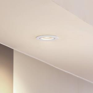 Arcchio downlight Zyron, wit, Ø 8,2 cm