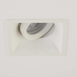 Searchlight Inbouwlamp Slim Trim Square, wit, 9 x 9 cm, aluminium, GU10