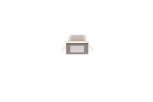 Trio Lighting LED inbouwlamp Nimbus IP44 8,5x8,5cm 830 chroom