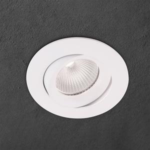 Orion Inbouwspot Choice, aluminium, zwenkbaar, wit