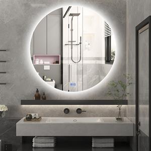 Sanexo Badkamerspiegel Sunlight Rond Touch 120Cm Met Led Verlichting En Anti Condens