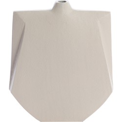 Light & Living Light&living Vaas deco 27,5x7x32,5 cm MAKAHA crème