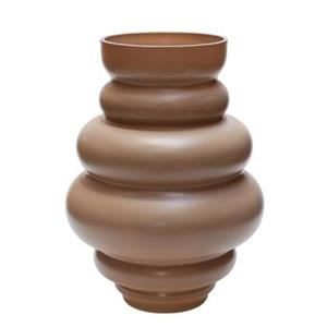 Vase The World Maputo M matte sand Ø22 x H30 cm